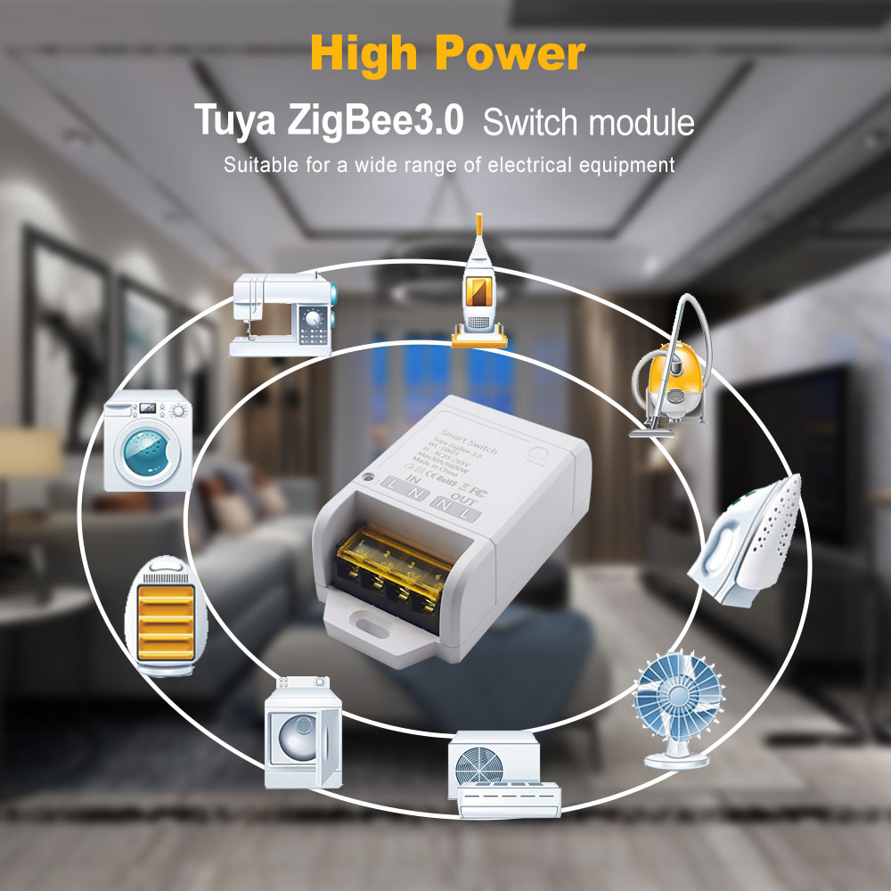 1-10 unidades de Relé Interrup - Smart Home Zigbee avaliação e preço
