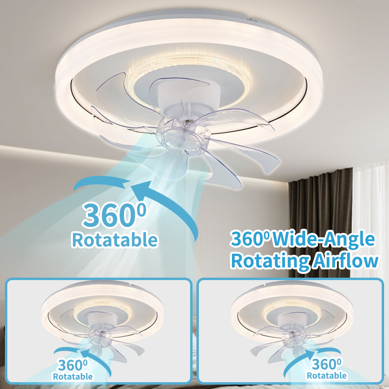 Intelligent 360 °   Ventilador - Smart Ceiling Fan avaliação e preço