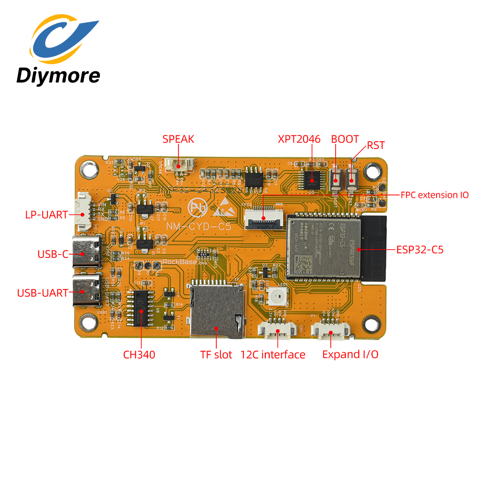 ESP32-C5 com Tela Sensível ao  - Smart Home Vimar avaliação e preço