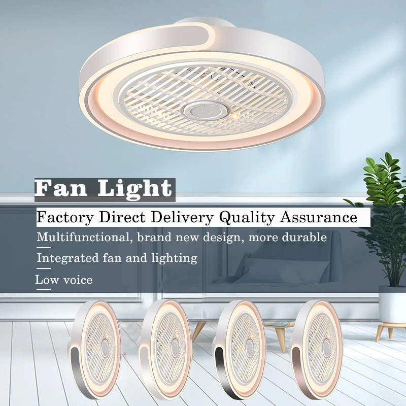 Moderno novo ventilador inteli - Smart Ceiling Fan avaliação e preço