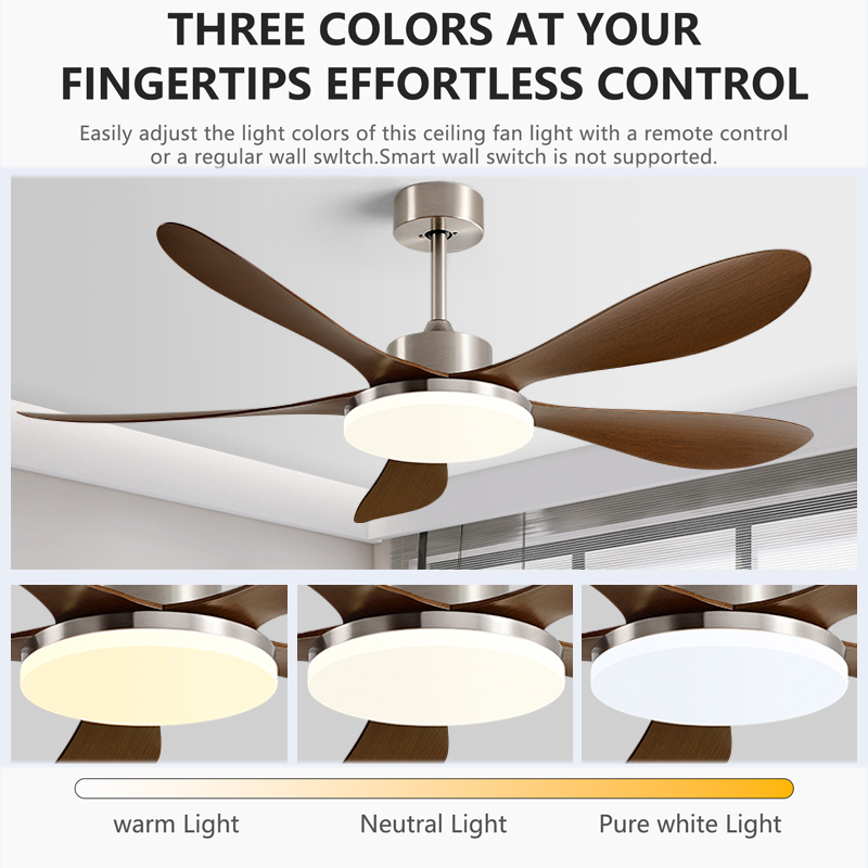 Ventilador de Teto com Luz e C - Smart Ceiling Fan avaliação e preço