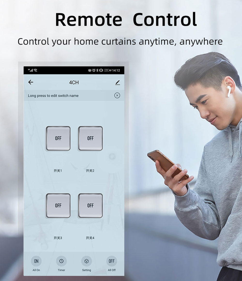 Módulo de Relé Tuya 4 Canais Z - Smart Home Zigbee avaliação e preço