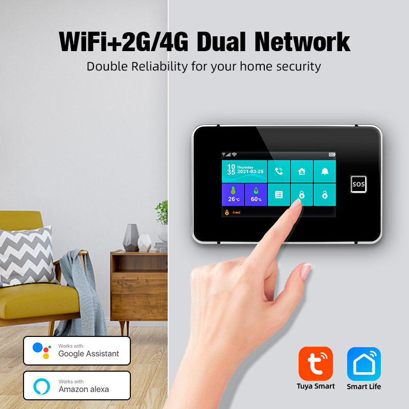 Kerui 4.3 Polegada tela de toq - Smart Home Package avaliação e preço