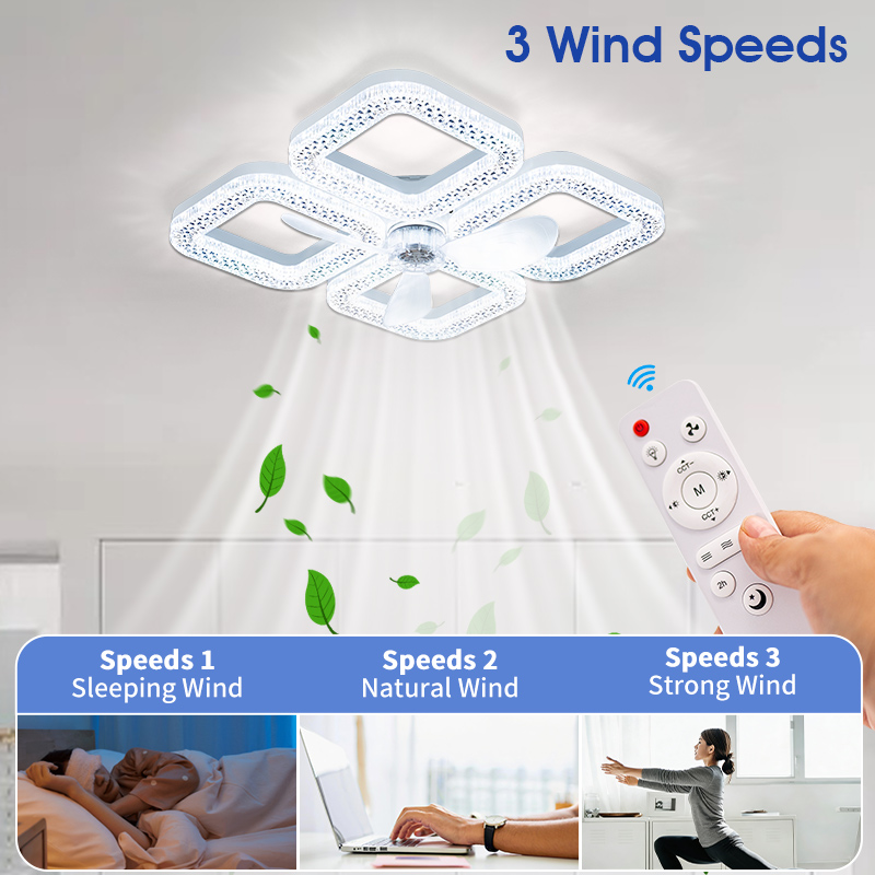 Ventilador de Teto Moderno com - Smart Ceiling Fan avaliação e preço