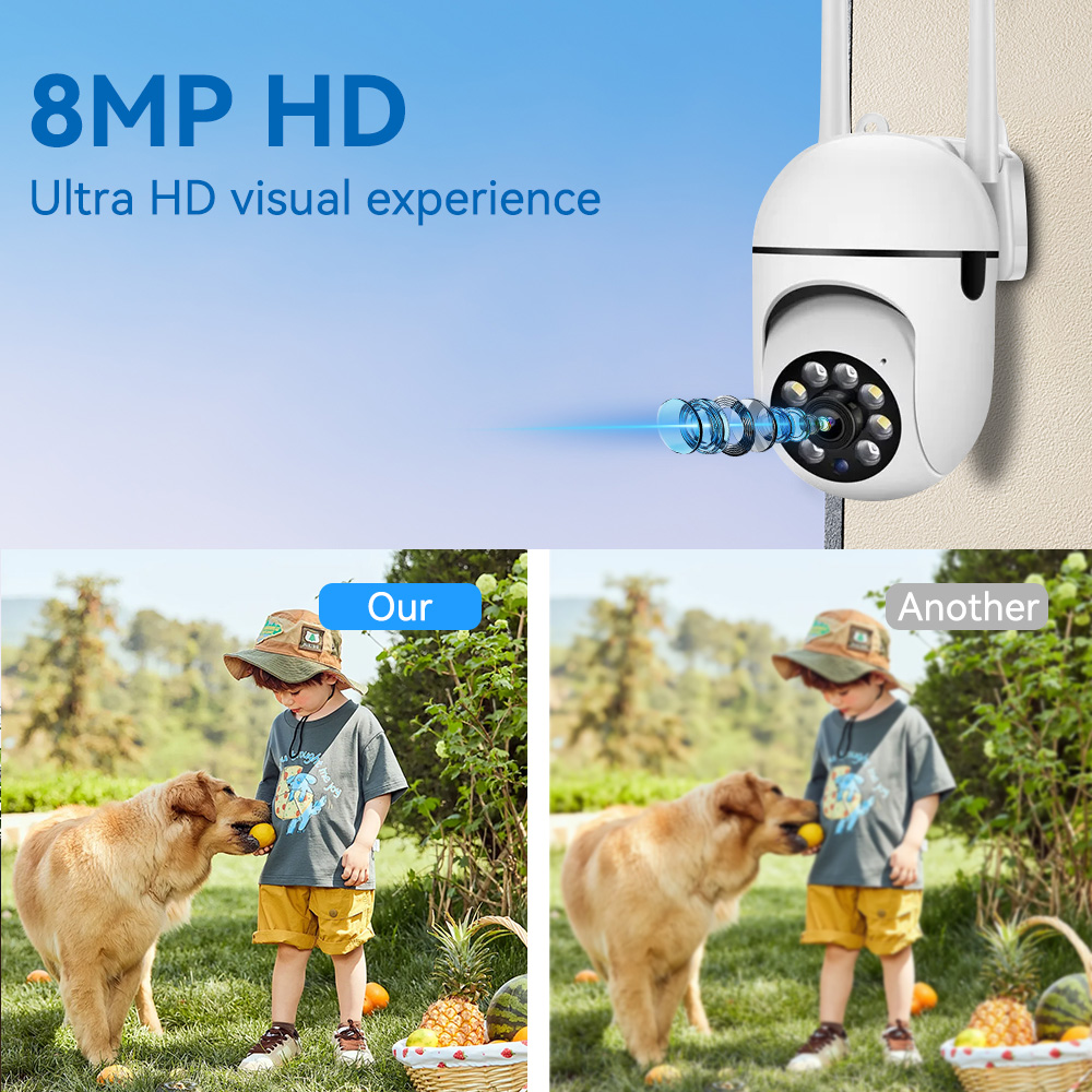 8mp 2.4g wifi ip cctv câmera c - Smart Home Windows App avaliação e preço