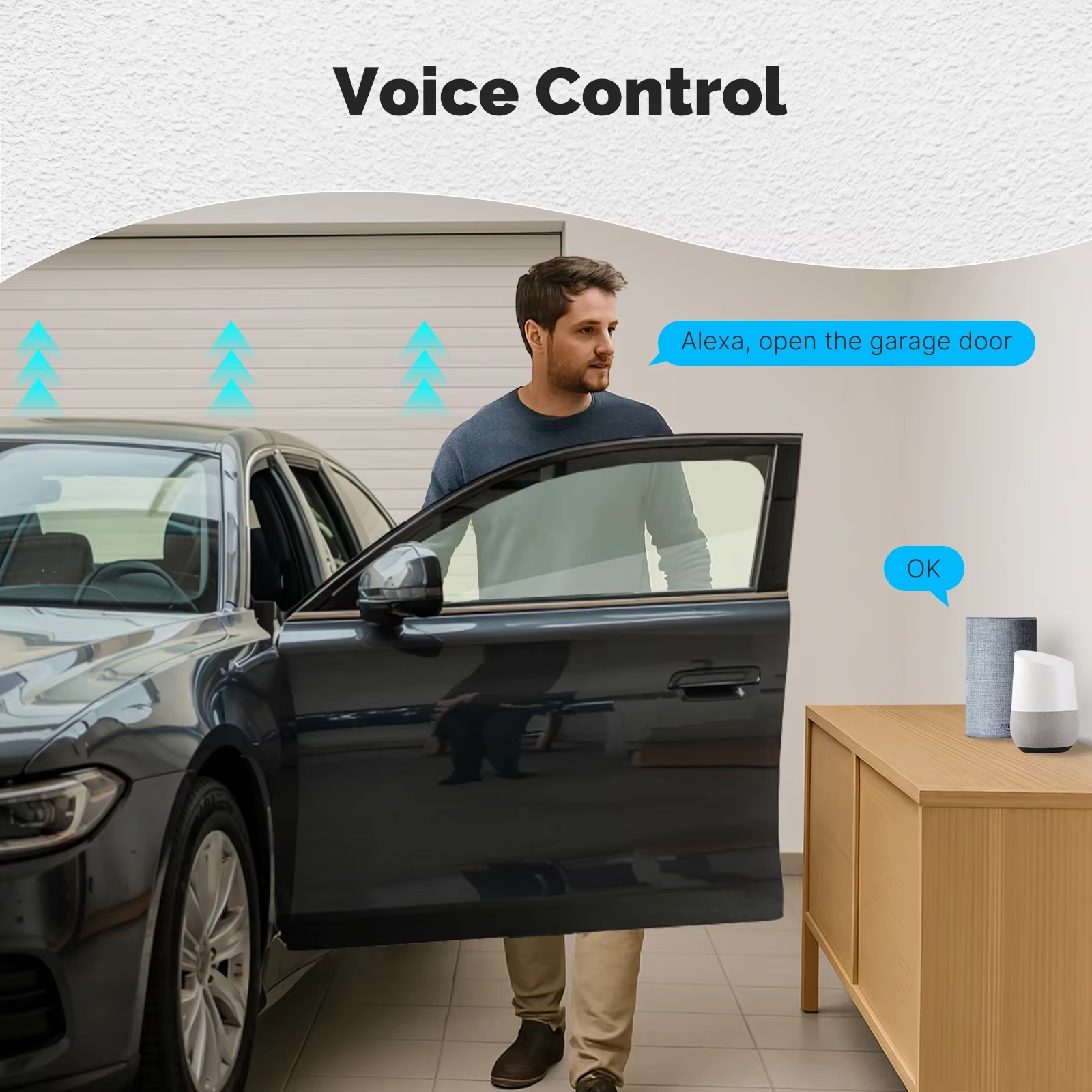 Módulo Controlador de Porta de - Smart Home Voice Assistant avaliação e preço