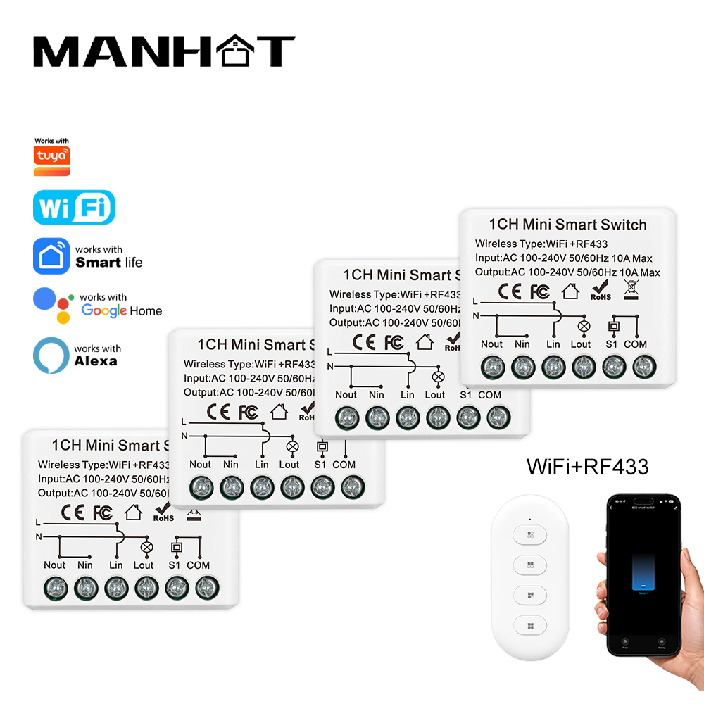 Interruptor Inteligente Mini W - Smart Home Voice Assistant avaliação e preço