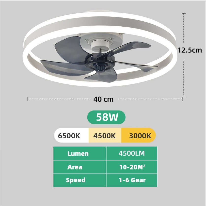 Ventilador de Teto Inteligente - Smart Ceiling Fan avaliação e preço