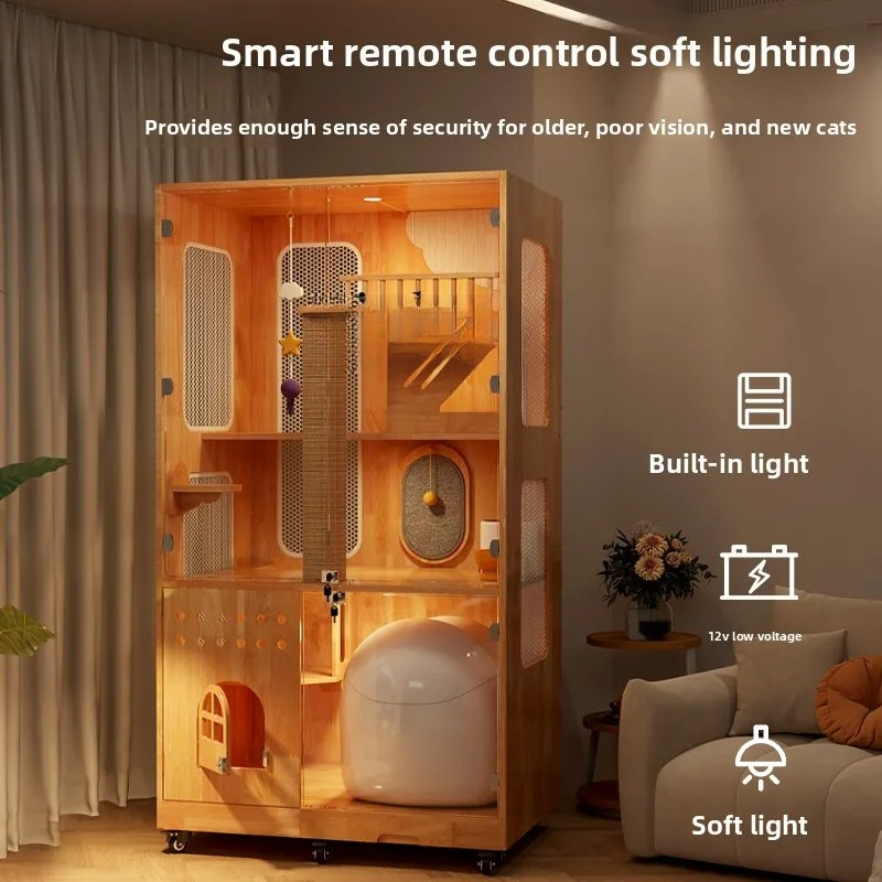 XL villa de gato de madeira ma - Smart Home Xl avaliação e preço