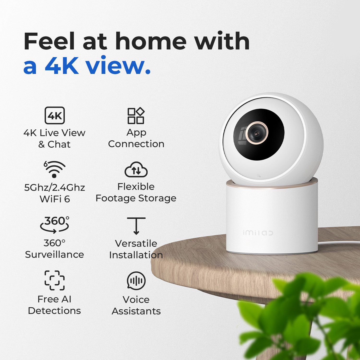 Imilab c40 8mp câmera intelige - Smart Home Windows App avaliação e preço