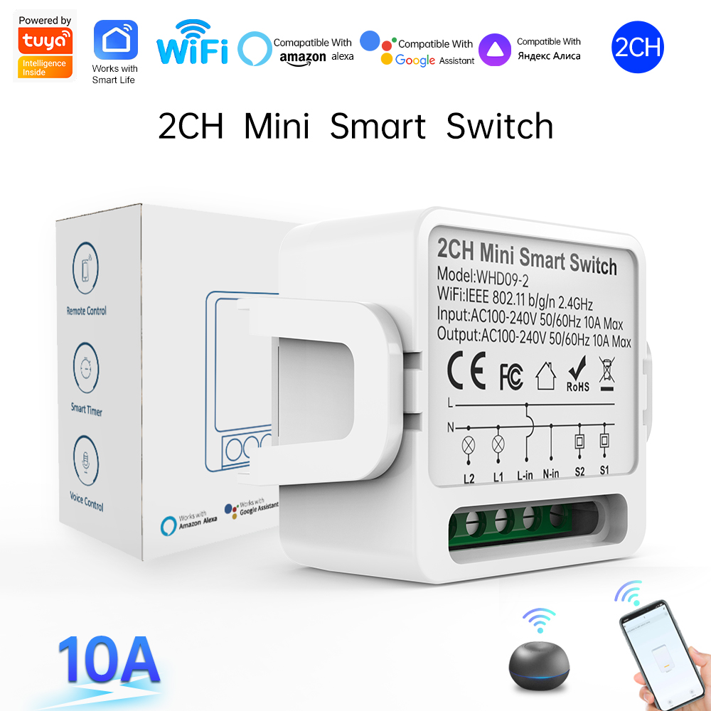 Interruptor Inteligente Tuya d - Smart Home Google avaliação e preço