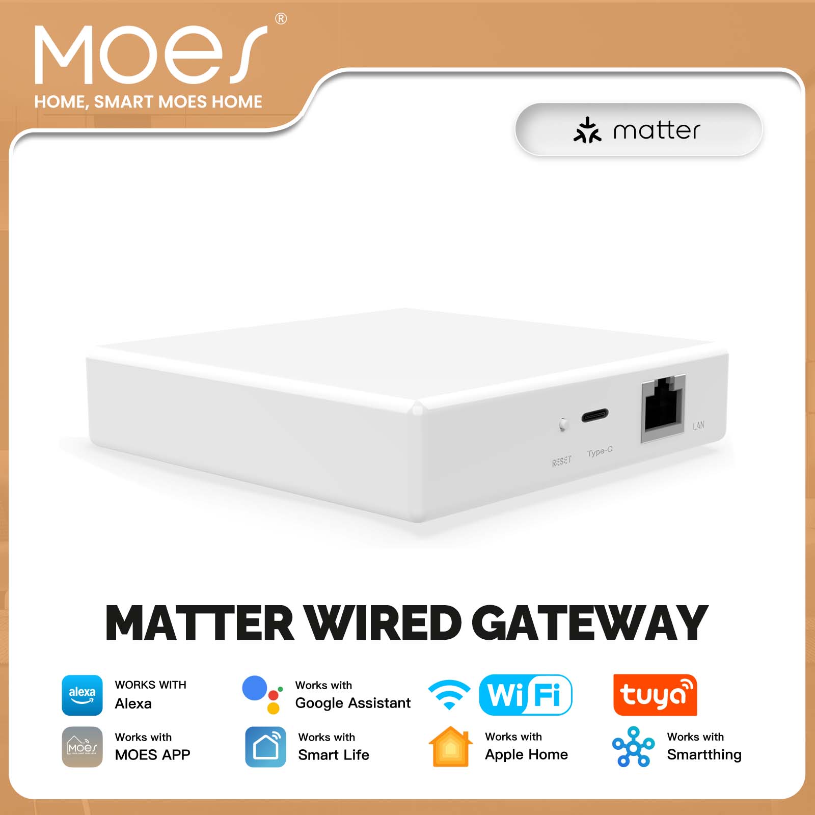 Hub Gateway MOES Tuya ZigBee M - Smart Home Vimar avaliação e preço