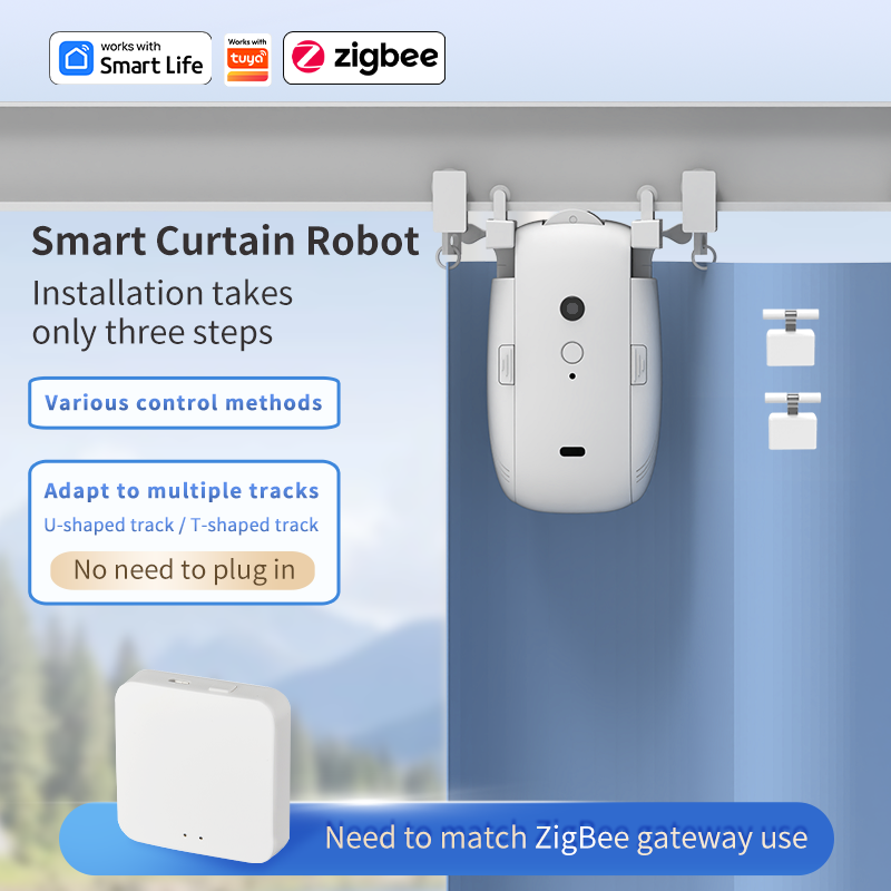 Zigbee inteligente cortina dri - Smart Home Zigbee avaliação e preço