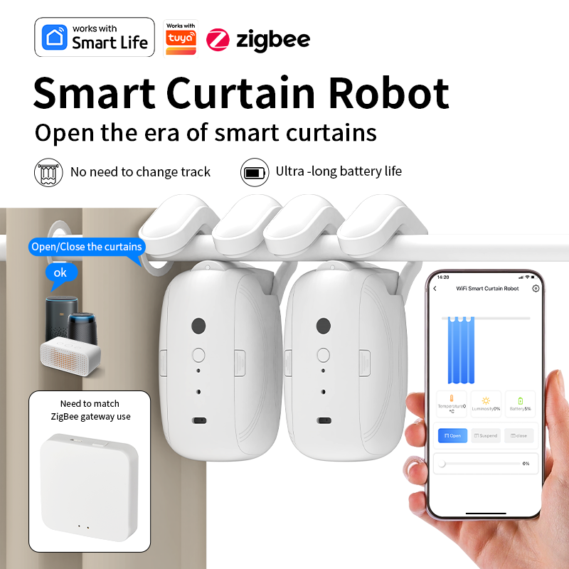 Zigbee inteligente cortina dri - Smart Home Zigbee avaliação e preço