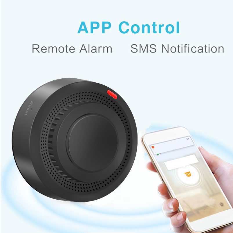 Detector de Fumaça WiFi 2.4G,  - Smart Smoke Detector avaliação e preço