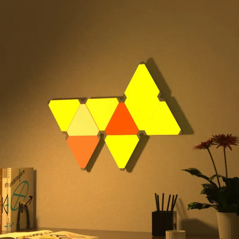 Luzes de parede LED triangular - Smart Home Google avaliação e preço